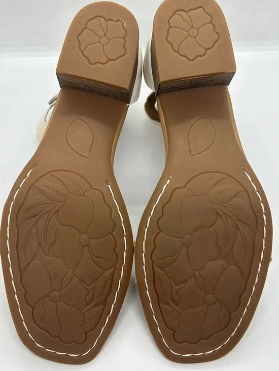 b.o.c. Women's Ivory Scalloped Ankle-Strap Sandals Size 10 NWOT - Picture 7 of 9